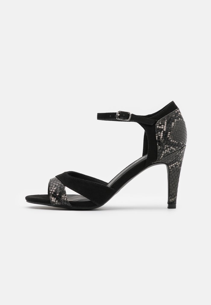 Sandales Anna Field High Noir Femme | FLL-1742504